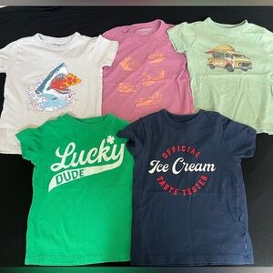 J Crew Toddler Boy T-Shirt Bundle (5)